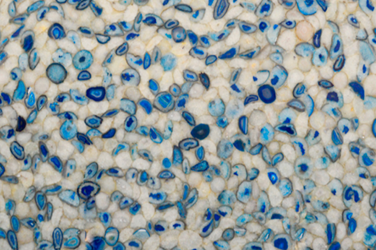 Blue Agat Crystal